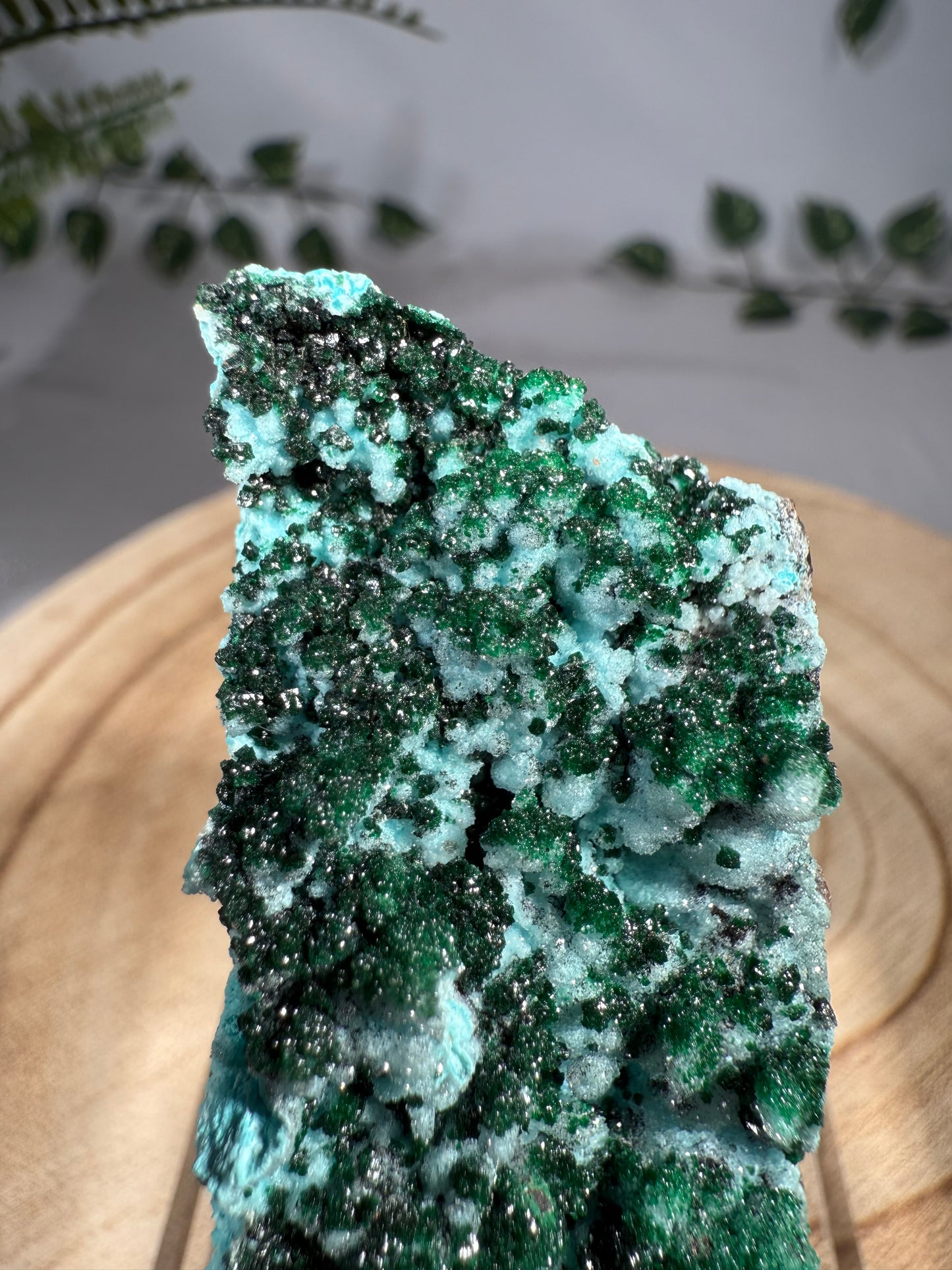 Quarz, Chrysokoll, Malachit