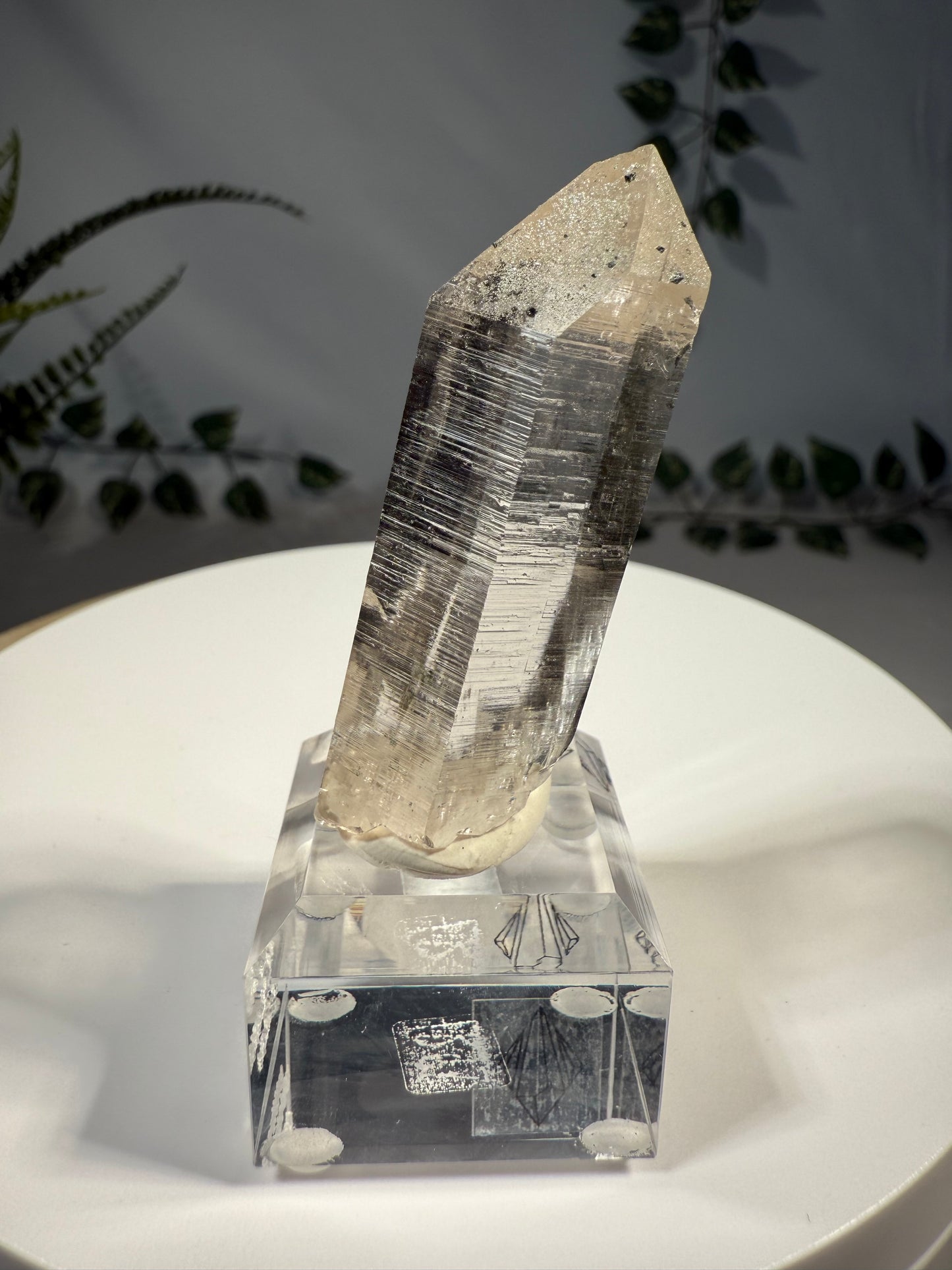 Himalaya Quarz mit Anatas