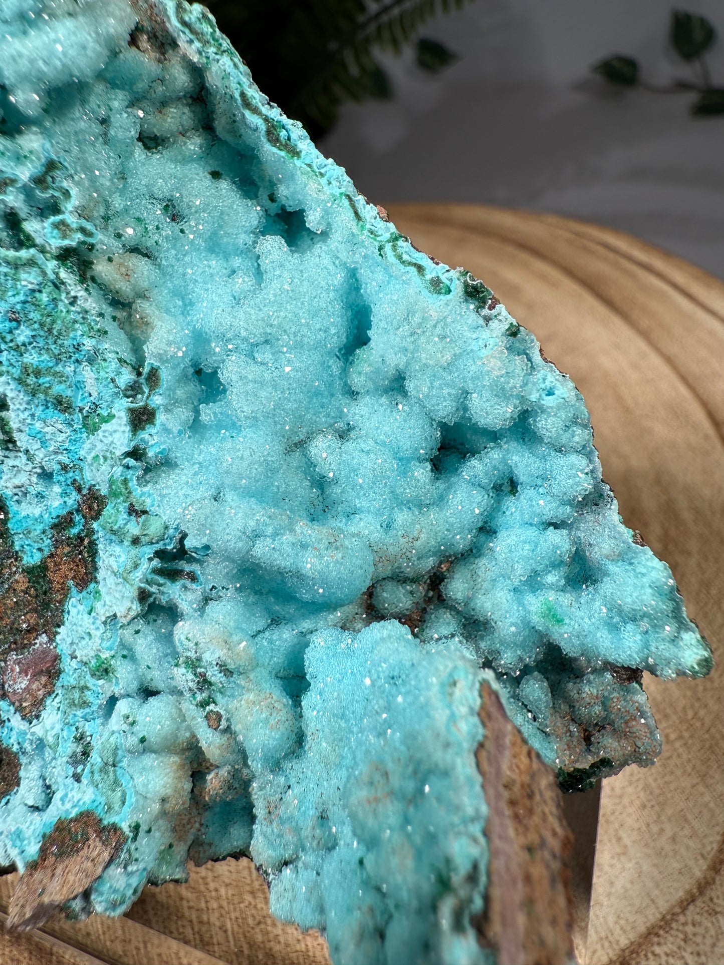 Quarz, Chrysokoll, Malachit