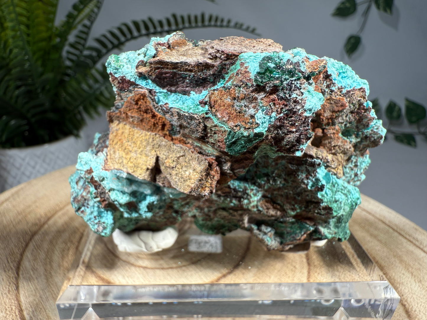 Quarz, Chrysokoll, Malachit