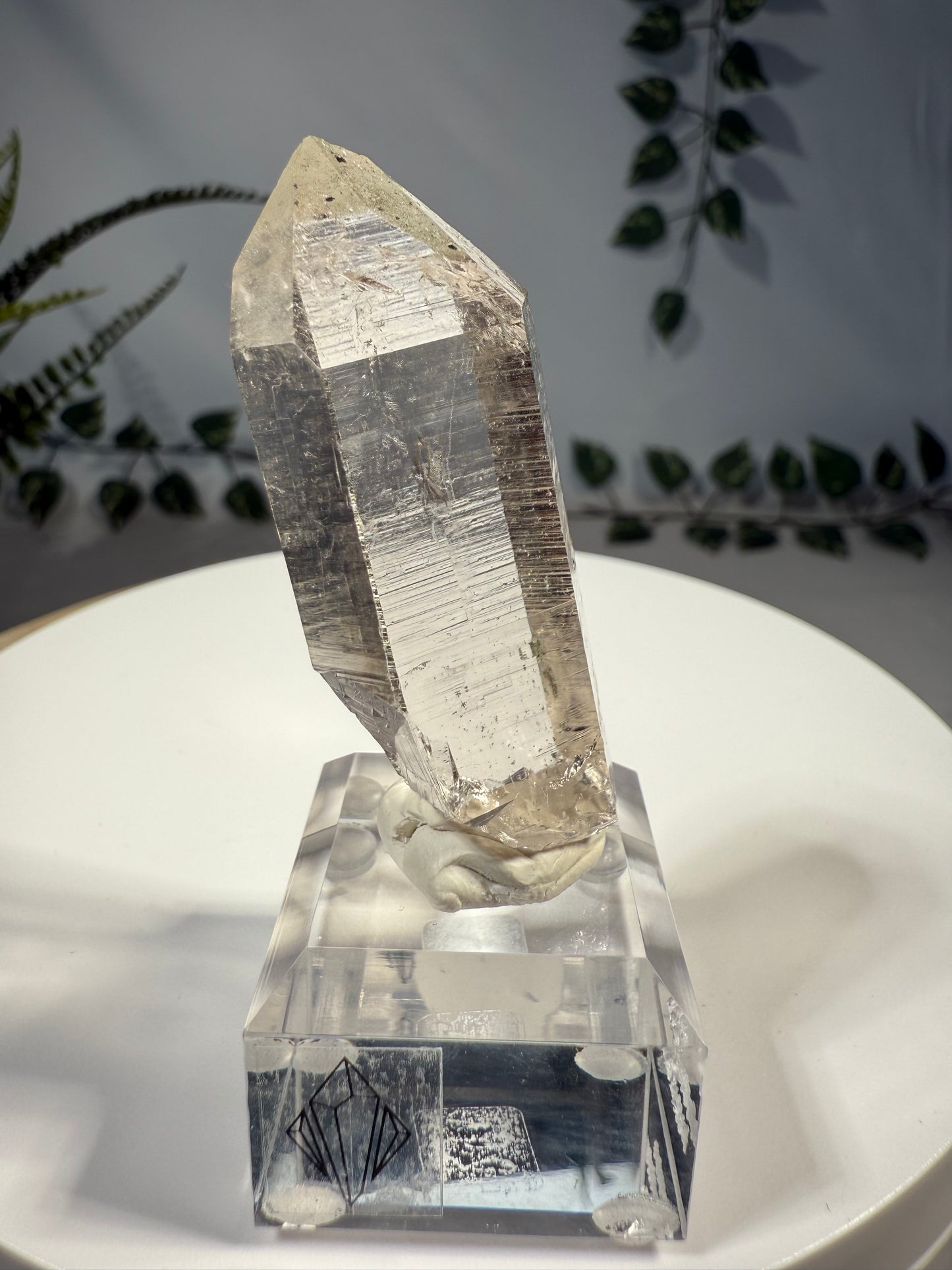 Himalaya Quarz mit Anatas