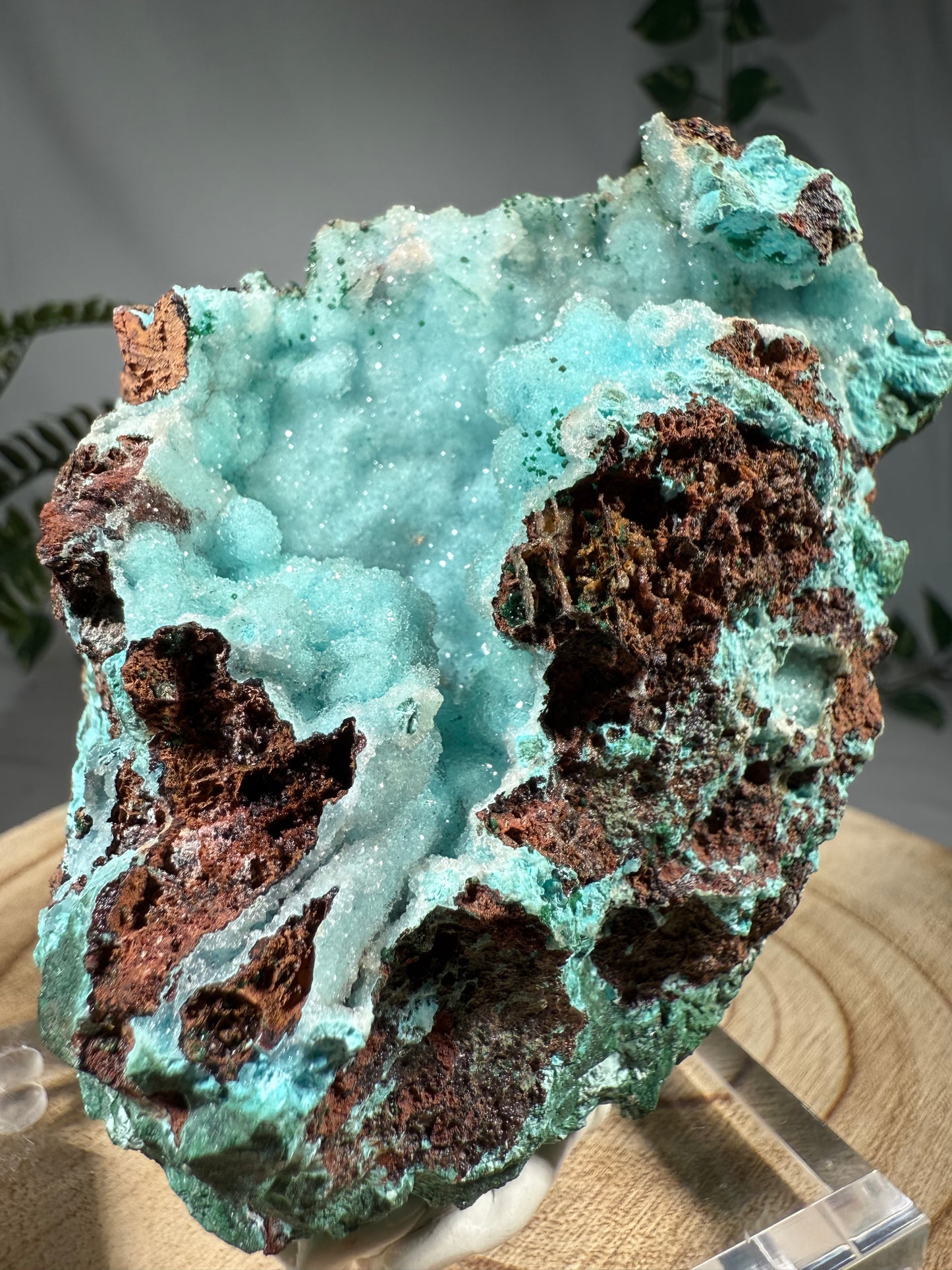 Quarz, Chrysokoll, Malachit