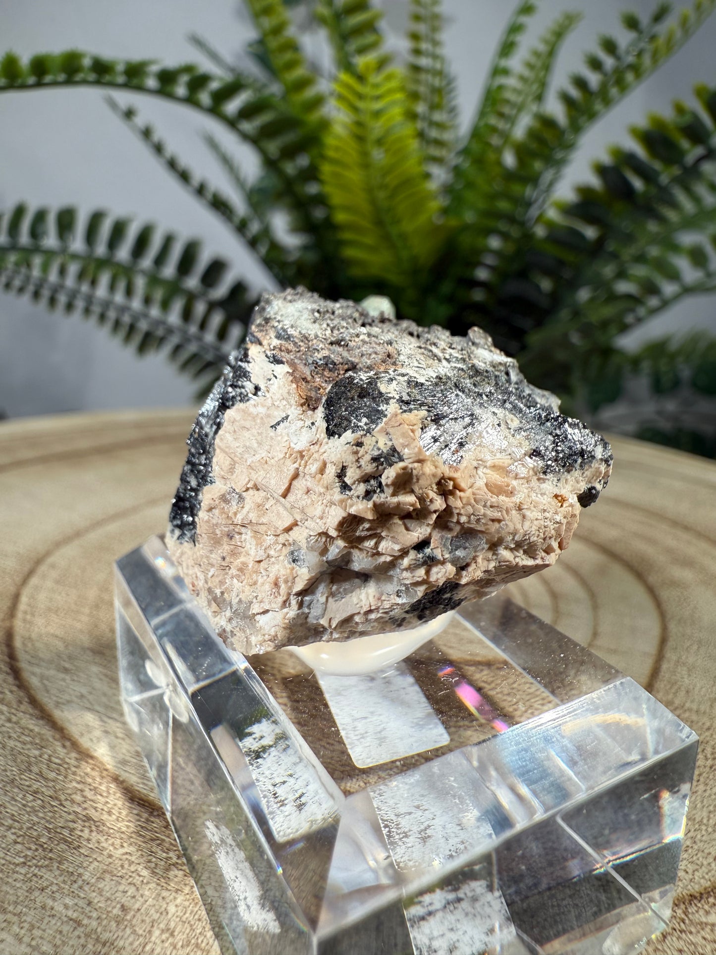 Aquamarin auf Matrix