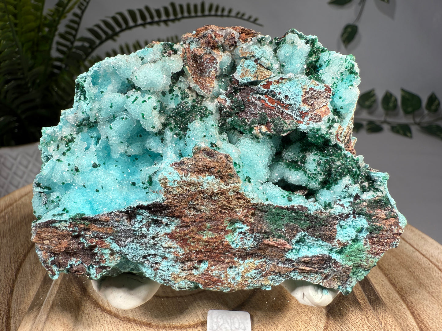 Quarz, Chrysokoll, Malachit