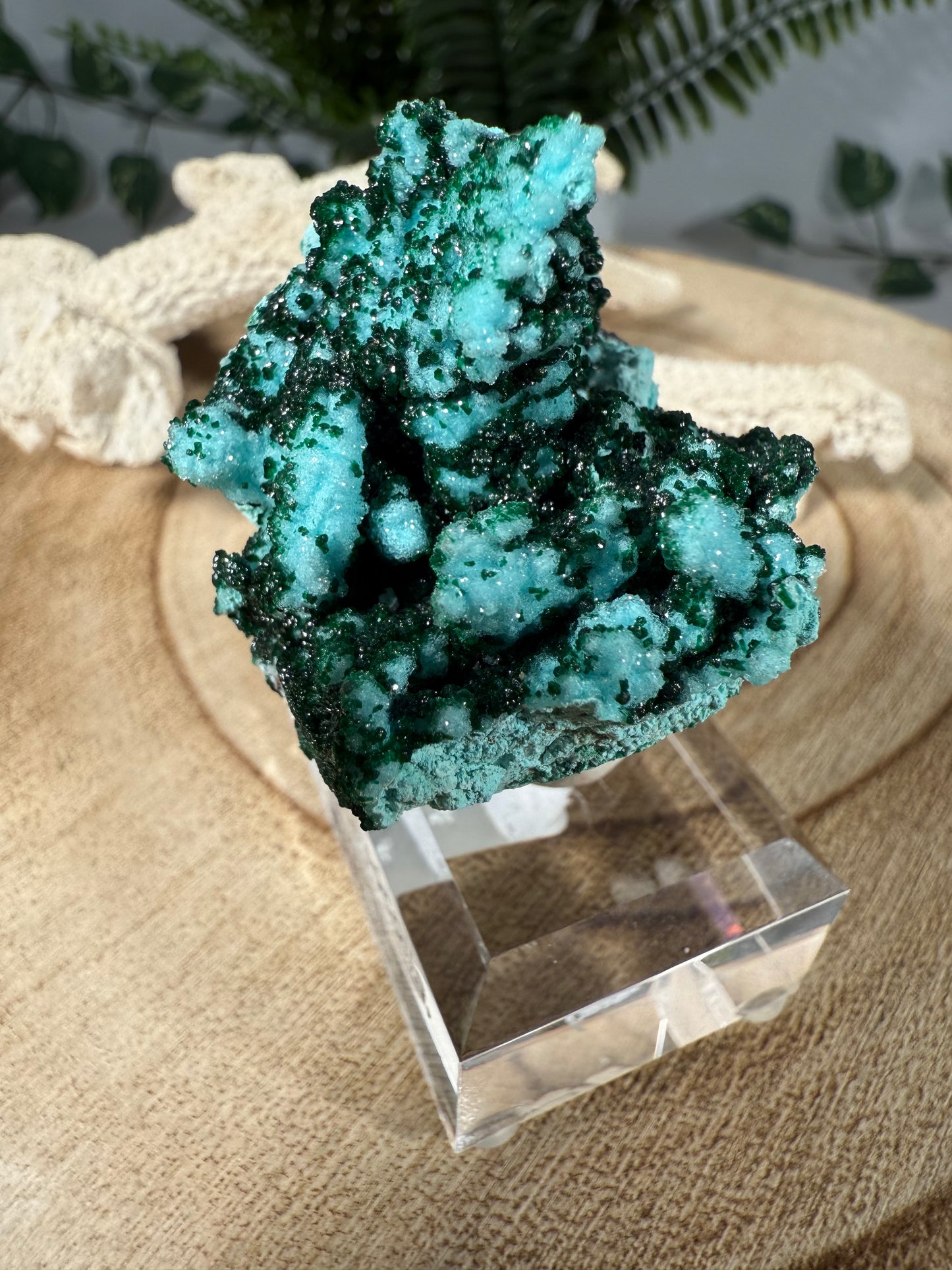 Quarz, Chrysokoll, Malachit